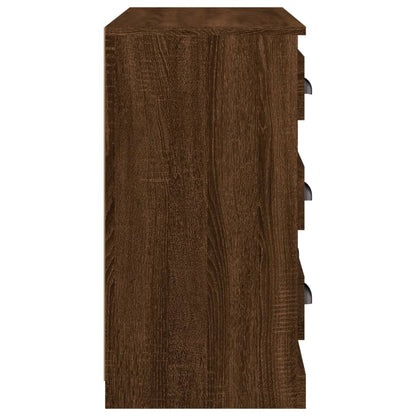 Sideboard Brown Oak 70x35,5x67,5 cm Engineered Wood