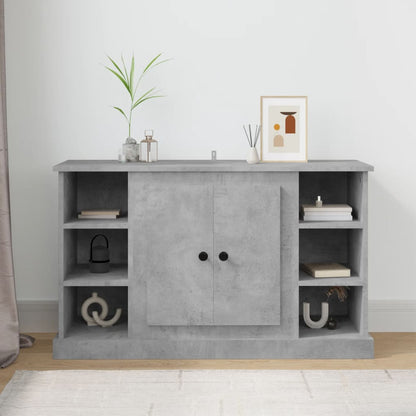 Sideboard Concrete Grey 100x35,5x60 cm Engineered Wood