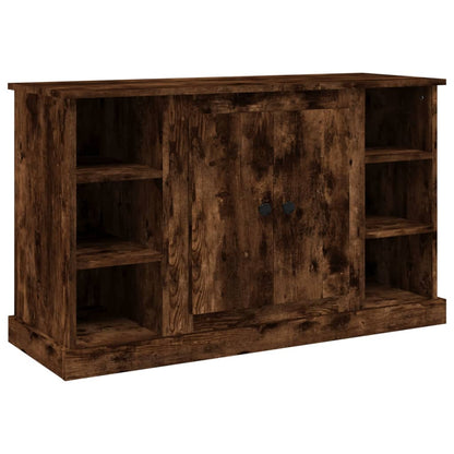 Sideboard Smoked Oak 100x35,5x60 cm Engineered Wood