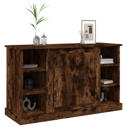 Sideboard Smoked Oak 100x35,5x60 cm Engineered Wood