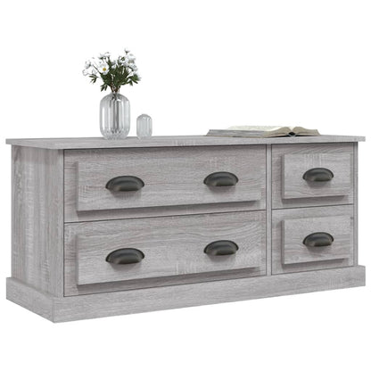 TV Cabinet Grey Sonoma 100x35,5x45 cm Engineered Wood