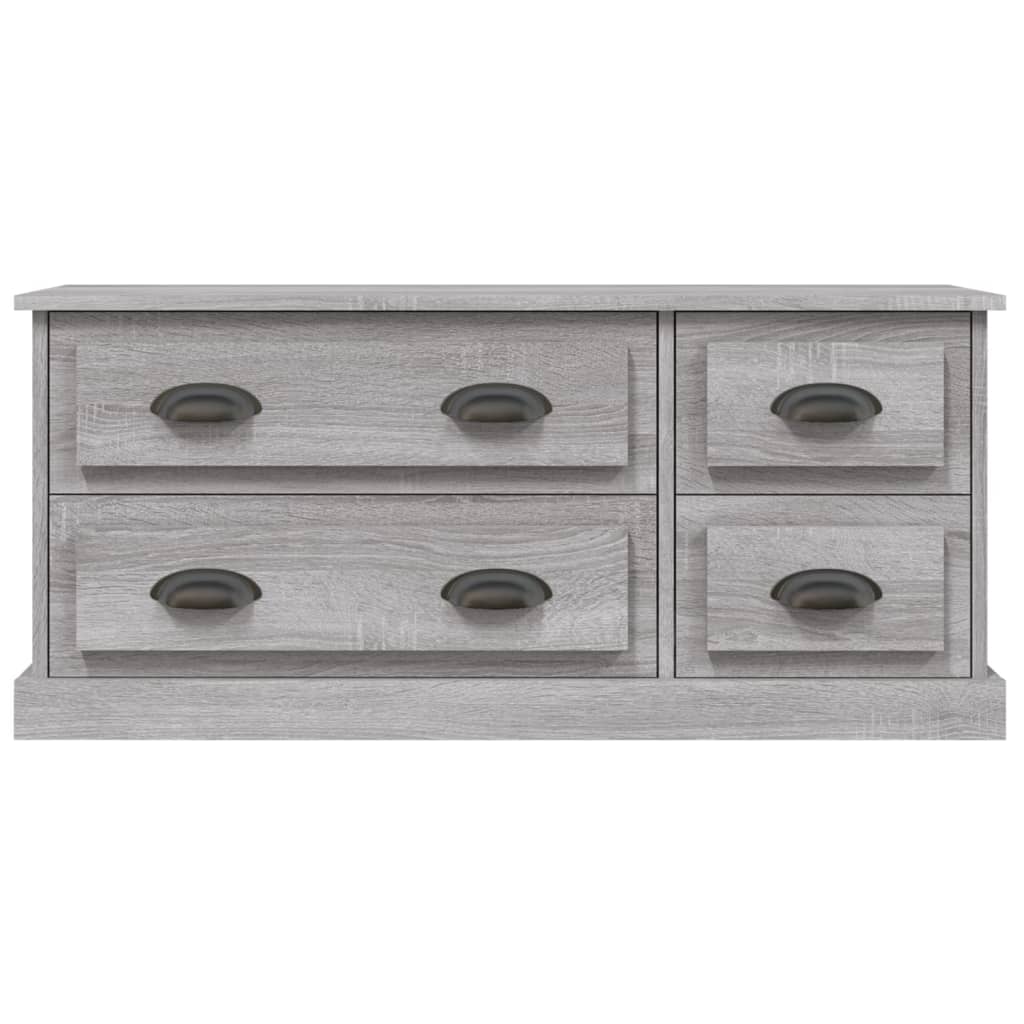 TV Cabinet Grey Sonoma 100x35,5x45 cm Engineered Wood