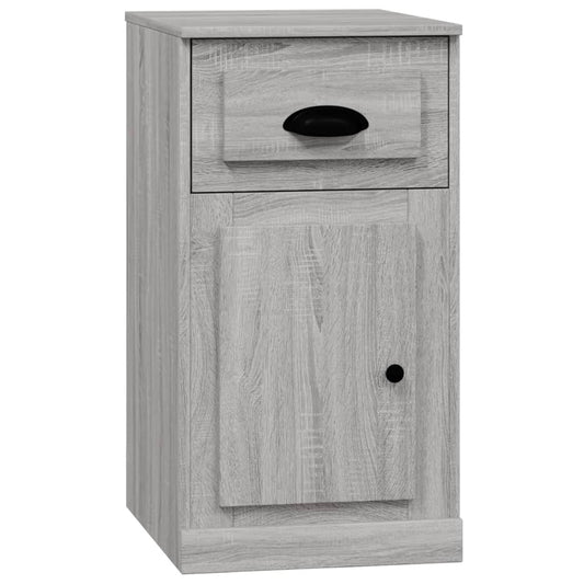 Side Cabinet with Drawer Grey Sonoma 40x50x75cm Engineered Wood