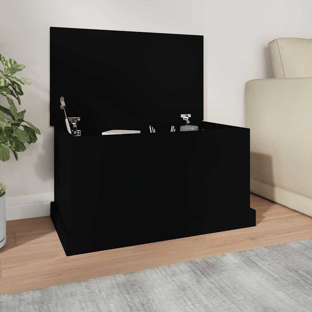Storage Box | Black | Engineered wood | Medium | Storage Box
