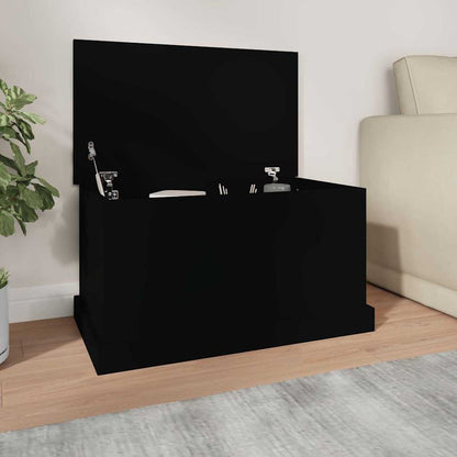 Storage Box | Black | Engineered wood | Medium | Storage Box