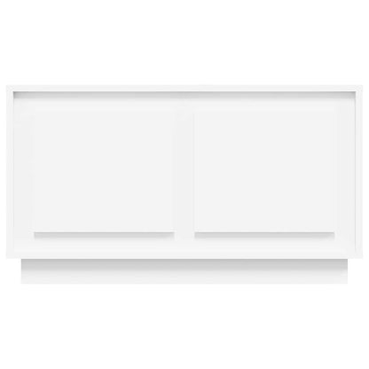 TV Cabinet White 80x35x45 cm Engineered Wood