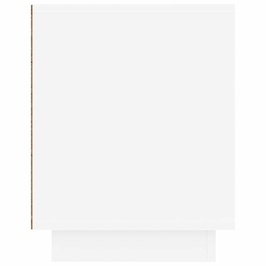 TV Cabinet White 80x35x45 cm Engineered Wood