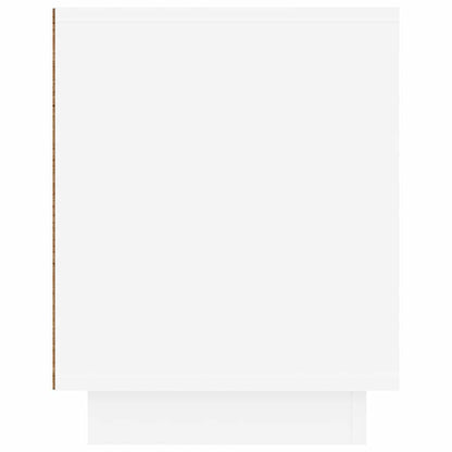 TV Cabinet White 80x35x45 cm Engineered Wood