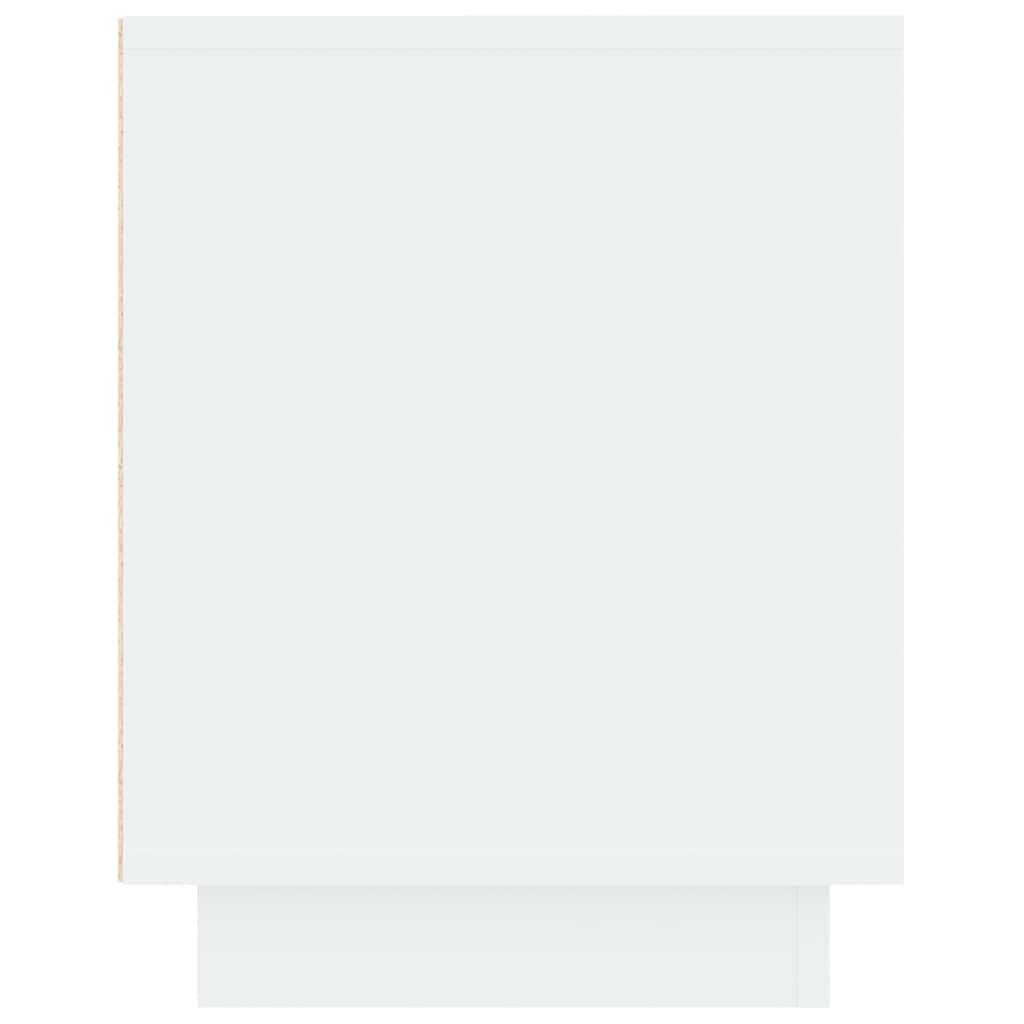 TV Cabinet White 102x35x45 cm Engineered Wood