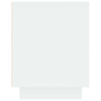 TV Cabinet White 102x35x45 cm Engineered Wood