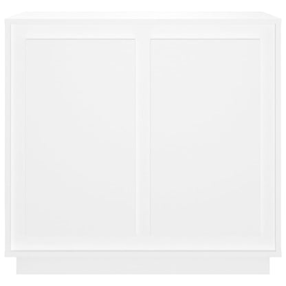 Sideboard White 80x34x75 cm Engineered Wood
