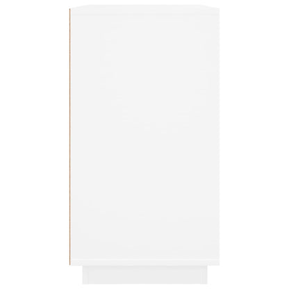 Sideboard White 80x34x75 cm Engineered Wood