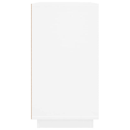Sideboard White 80x34x75 cm Engineered Wood