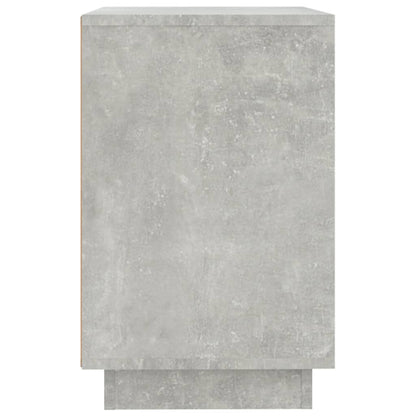 Sideboard Concrete Grey 102x35x55 cm Engineered Wood