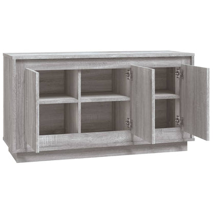 Sideboard Grey Sonoma 102x35x55 cm Engineered Wood