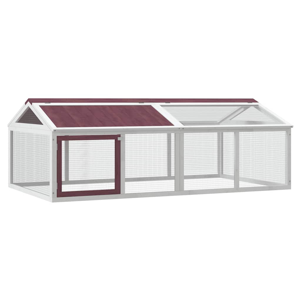 Run Box Mocha 200x112,5x74 cm Solid Wood Pine