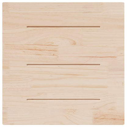 Table Top 80x80x2.5 cm Solid Wood Pine Square
