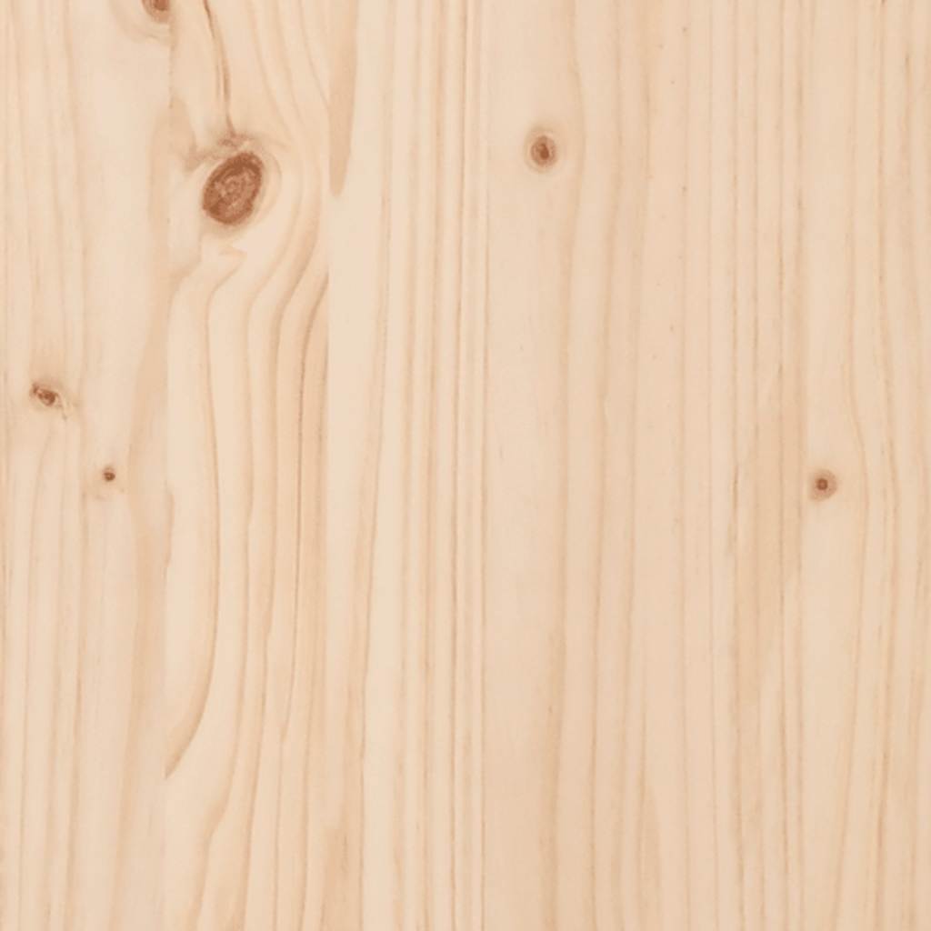 Table Top 80x80x2.5 cm Solid Wood Pine Square