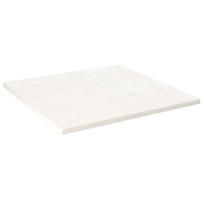 Table Top | White | Solid pine wood | 90 cm x 90 cm