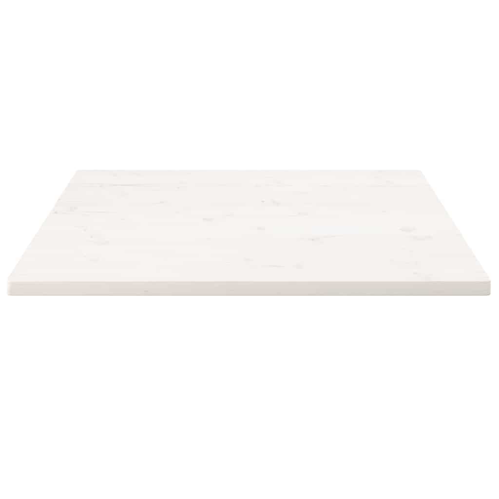 Table Top | White | Solid pine wood | 90 cm x 90 cm