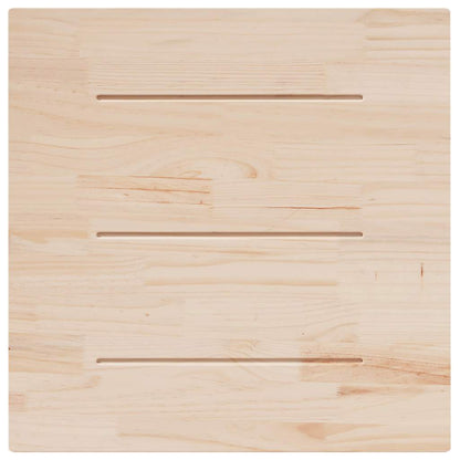 Table Top White 90x90x2.5 cm Solid Wood Pine Square