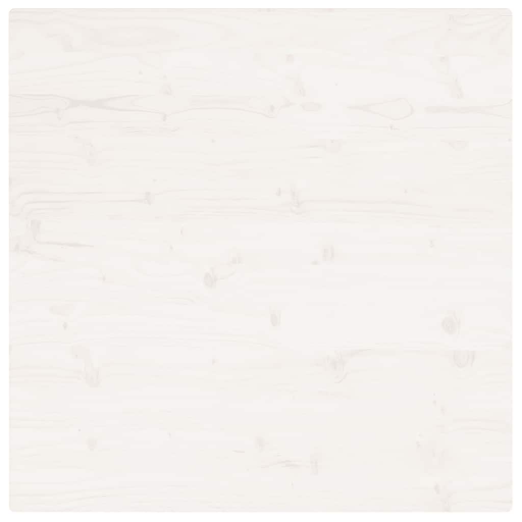 Table Top | White | Solid pine wood | 90 cm x 90 cm