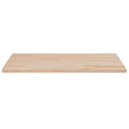 Table Top 110x60x2.5 cm Solid Wood Pine Rectangular