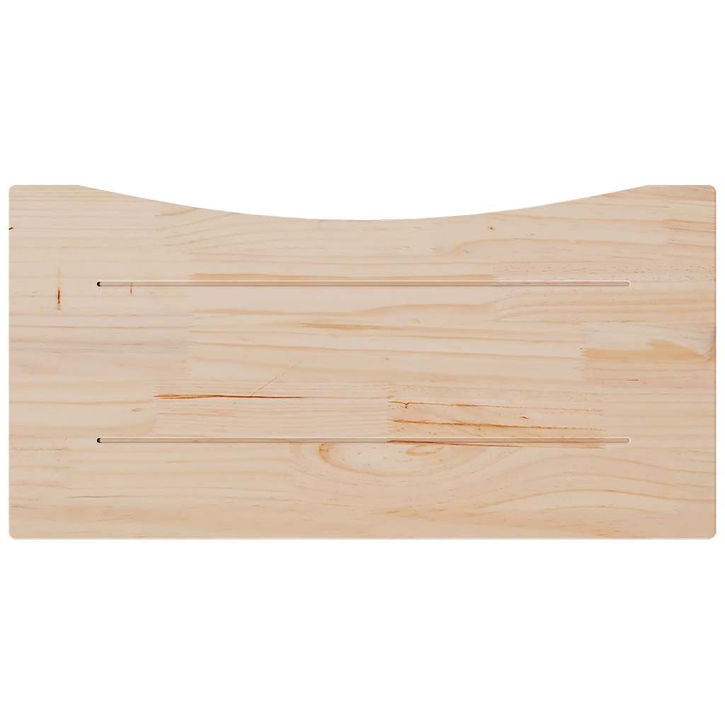 Desk Top 80x40x2.5 cm Solid Wood Pine