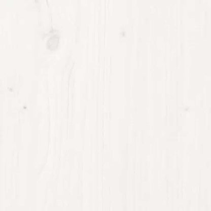 Desk Top White 110x60x2,5 cm Solid Wood Pine