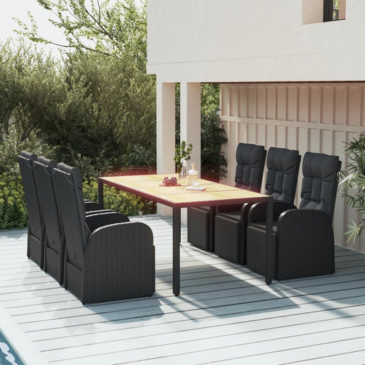 Garden Dining Set | Black