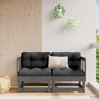 Corner Sofa | Grey | Solid pine wood, Oxford fabric | Medium | Modular