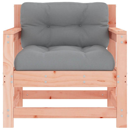Garden Chairs with Cushions 2 pcs Solid Wood Douglas