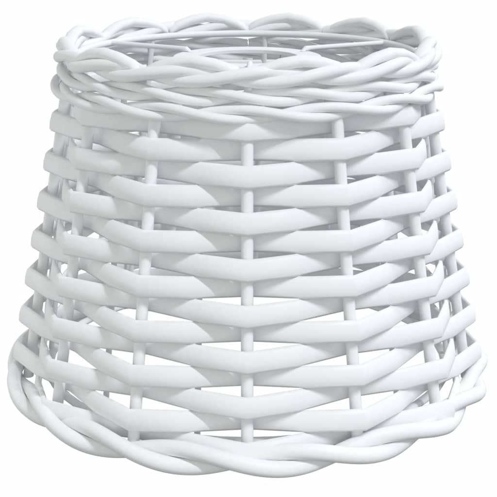 Ceiling Lamp Shade White Ø20x15 cm Wicker