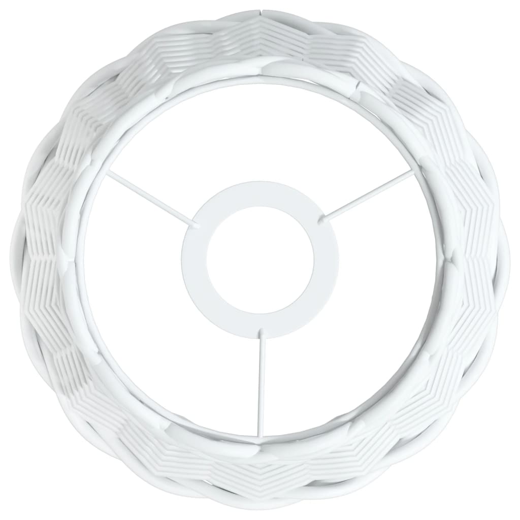 Ceiling Lamp Shade White Ø20x15 cm Wicker