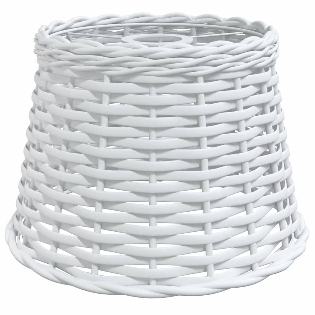 Ceiling Lamp Shade White Ø25x17 cm Wicker