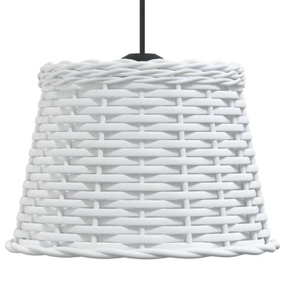 Ceiling Lamp Shade White Ø25x17 cm Wicker