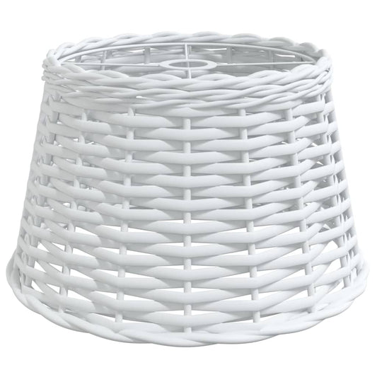 Ceiling Lamp Shade White Ø38x23 cm Wicker