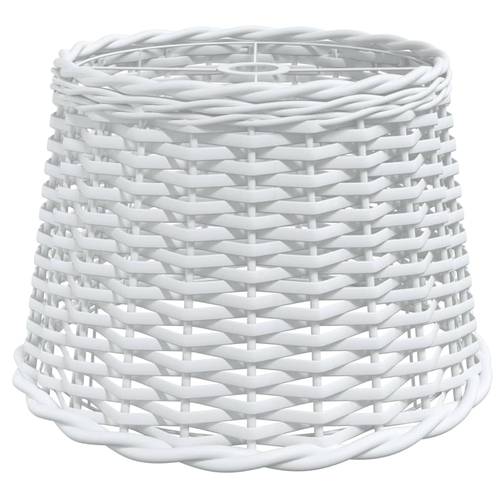 Ceiling Lamp Shade White Ø40x26 cm Wicker
