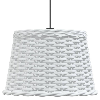 Ceiling Lamp Shade White Ø40x26 cm Wicker