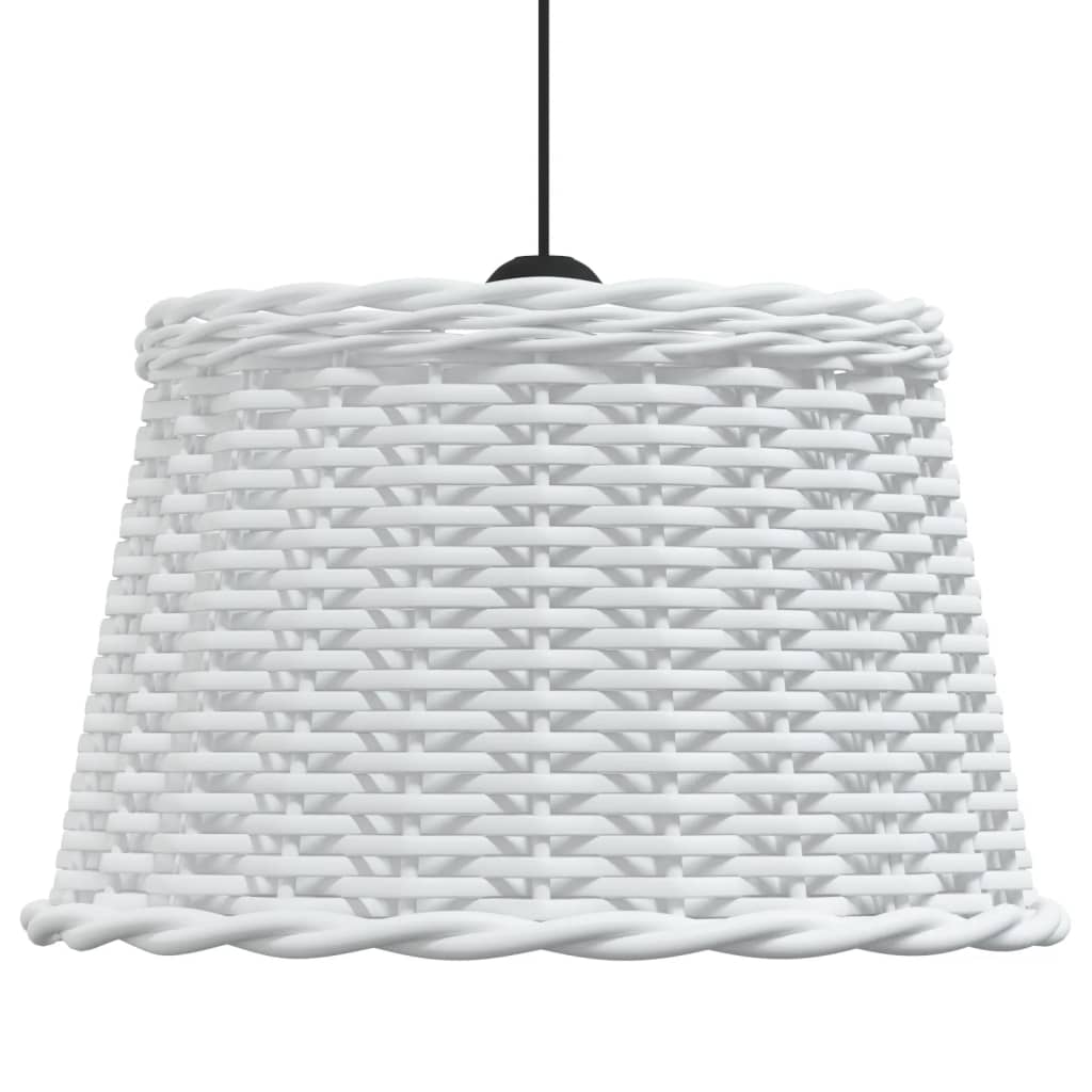 Ceiling Lamp Shade White Ø45x28 cm Wicker