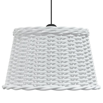 Ceiling Lamp Shade White Ø45x28 cm Wicker