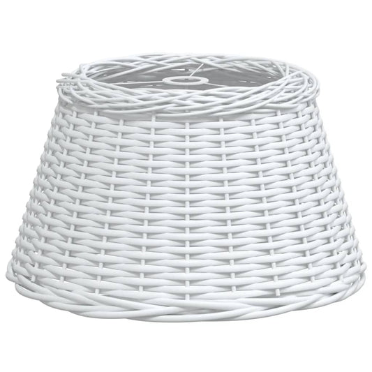Ceiling Lamp Shade White Ø50x30 cm Wicker