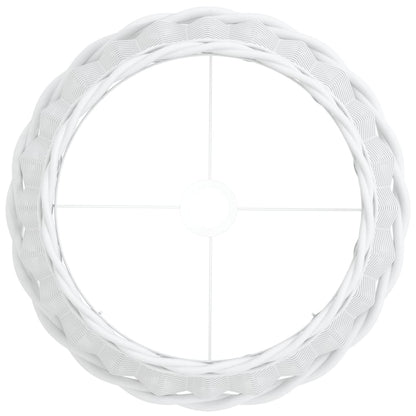 Lamp Shade White Ø40x26 cm Wicker