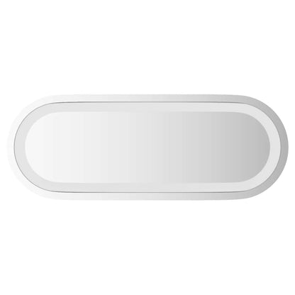 LED Bathroom Mirror 40x15 cm Oval