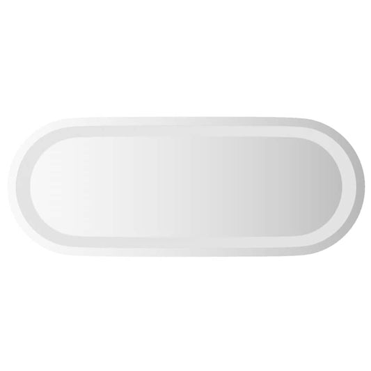 LED Bathroom Mirror 50x20 cm Oval