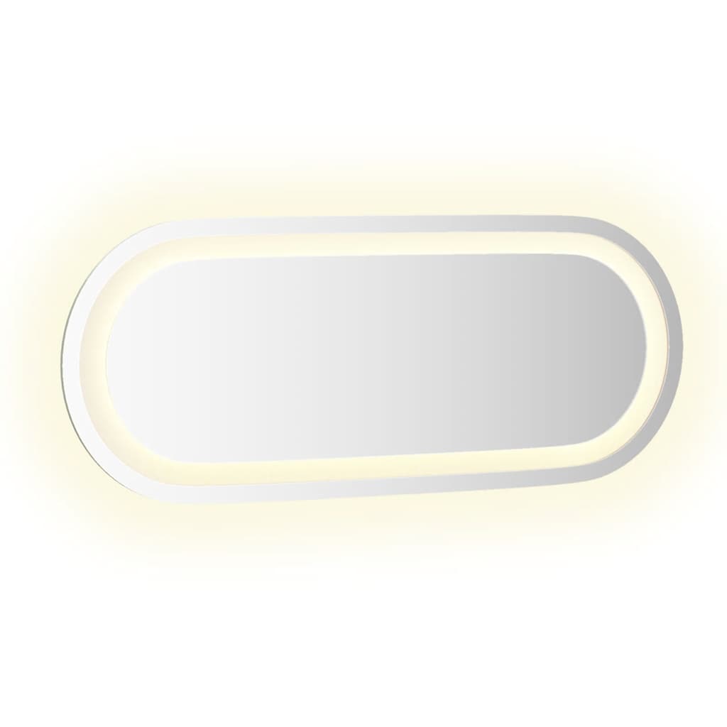LED Bathroom Mirror 50x20 cm Oval
