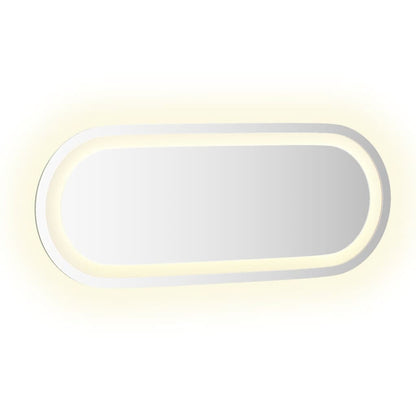 LED Bathroom Mirror 50x20 cm Oval