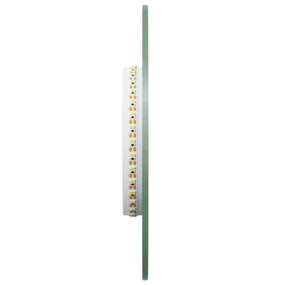LED Bathroom Mirror 50x20 cm Oval