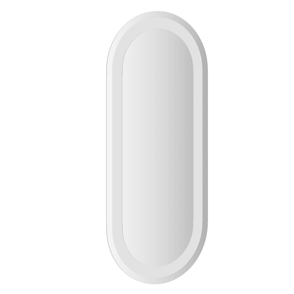 LED Bathroom Mirror 60x25 cm Oval