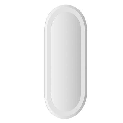 LED Bathroom Mirror 60x25 cm Oval